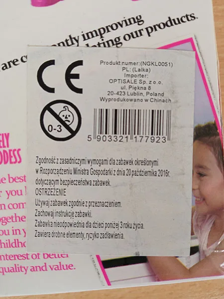 Bambola di plastica «Fancy Nancy» — foto 4 dell'alert A12/01529/21