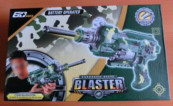 Pistola di plastica «Fantastic Elite Blaster» — foto 3 dell'alert A12/0885/19