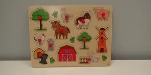 Puzzle di legno «Farm puzzle» — foto 3 dell'alert A12/02352/23
