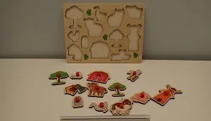 Puzzle di legno «Farm puzzle» — foto 4 dell'alert A12/02352/23
