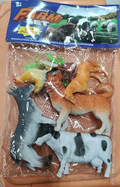 Set di giocattoli di plastica «Farm Set»