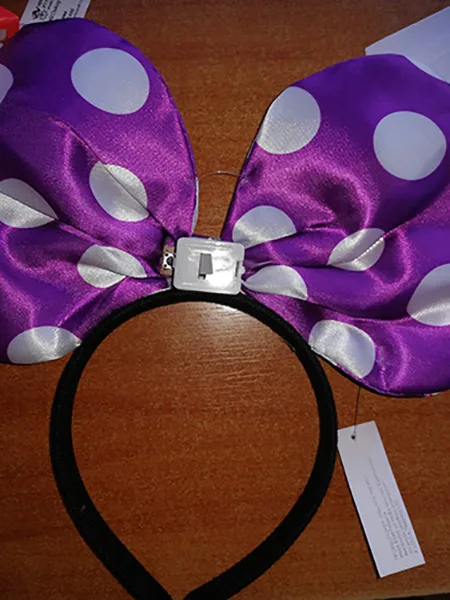 Fascia di testa di carnevale con luci