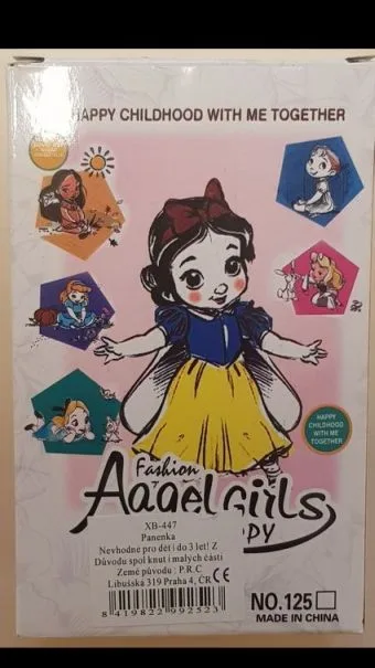 Bambola di plastica «Fashion Aagel Girls HAPPY»
