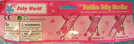 Passeggino giocattolo «Fashion Baby Stroller / Doll Carrier» — foto 4 dell'alert A11/00009/21