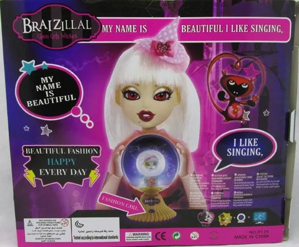 Bambole di plastica «Fashion Beautiful» (Braizillal)