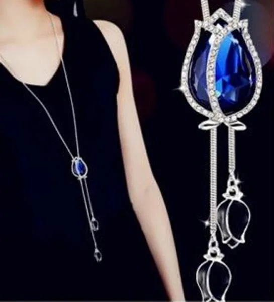 Collana di collane «Fashion Charm Statement Crystal Pendant» — foto 1 dell'alert A12/1079/18
