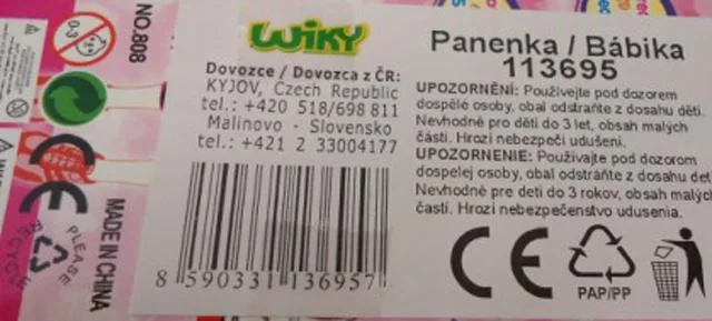 Bambola di plastica «Fashion Charming» (Wiky)