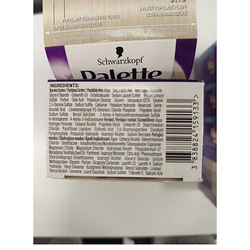 Tinture per capelli «FASHION COLLECTION» — foto 4 dell'alert SR/01736/25