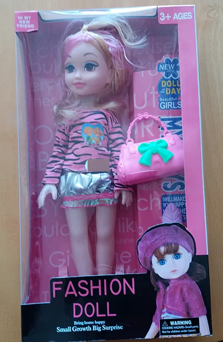 Bambola di plastica «FASHION DOLL»