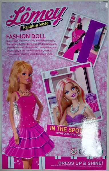 Bambola in plastica con accessori «Fashion Doll» — foto 3 dell'alert A12/0967/19