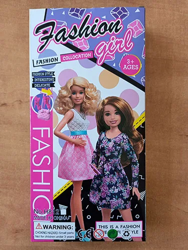 Set di bambole di plastica «Fashion girl» — foto 3 dell'alert A12/01419/22
