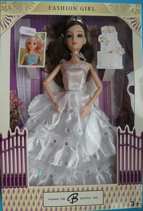 Bambola di plastica «Fashion Girl Beautiful Girl»