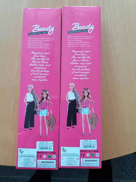 Bambola di plastica «Fashion Girl! Beauty»
