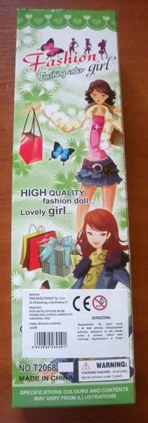 Bambola di plastica «Fashion girl Flashing enter» — foto 3 dell'alert A12/0863/19