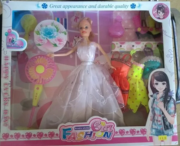Set di bambole di plastica «Fashion girl - Lovely style» (Unknown)
