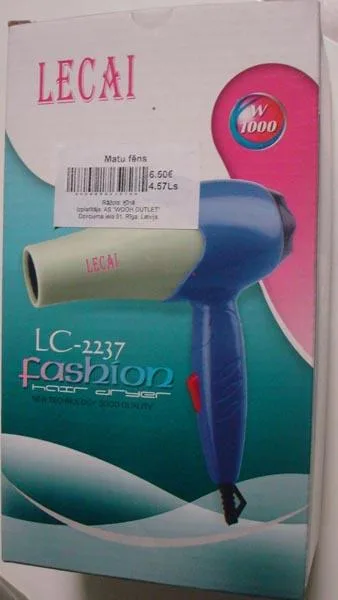 Asciugacapelli «Fashion Hair Dryer» — foto 3 dell'alert A12/0314/15