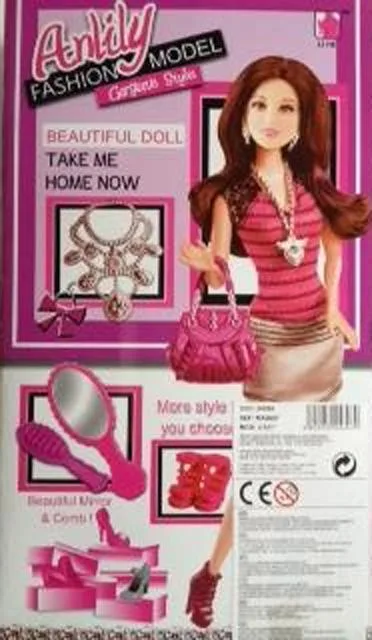 Bambola con accessori «Fashion model» — foto 2 dell'alert A12/0865/14