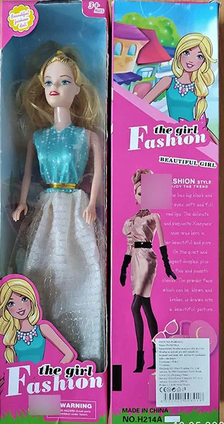 Bambola di plastica «Fashion the girl»