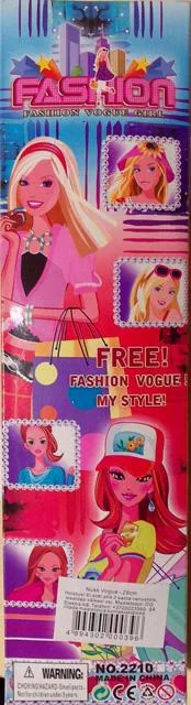 Bambola di plastica «Fashion Vogue Girl» — foto 2 dell'alert A12/0202/14