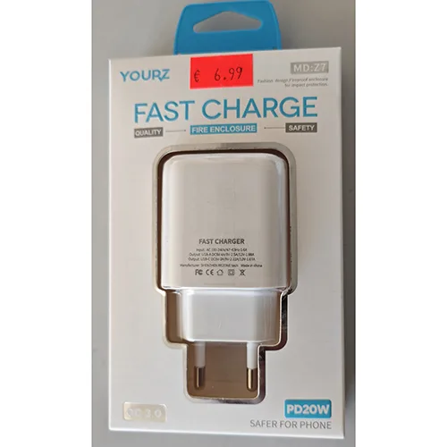 Adattatore «FAST CHARGE» — foto 4 dell'alert OR/00129/25