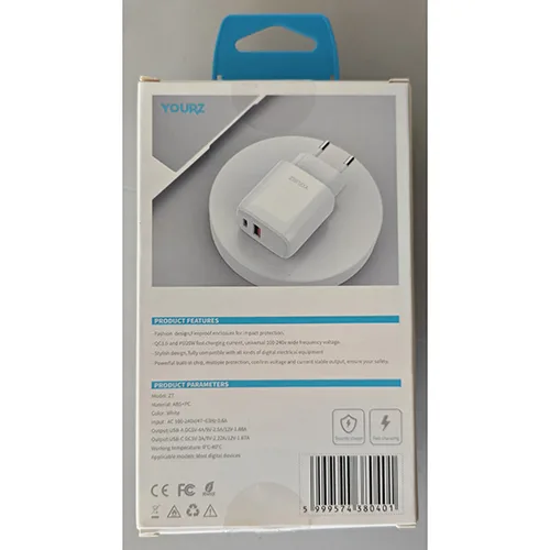 Adattatore «FAST CHARGE» — foto 5 dell'alert OR/00129/25