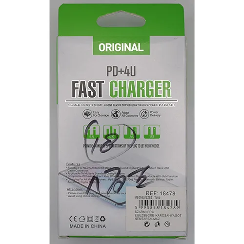 Caricabatterie USB «Fast charger PD+4U» — foto 2 dell'alert A12/00687/24