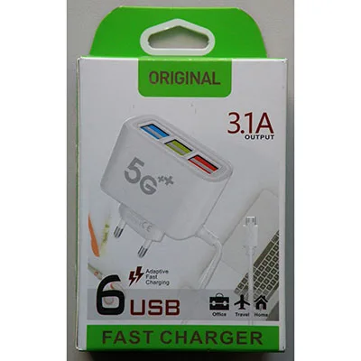 Caricabatterie USB «FAST CHARGING, FAST CHARGER, TRAVEL CHARGER, Adaptive Fast Charging» — foto 4 dell'alert A11/00165/24