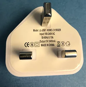 Caricabatterie USB «Fast Charging Plug with Double USB Ports» — foto 3 dell'alert A12/01836/22
