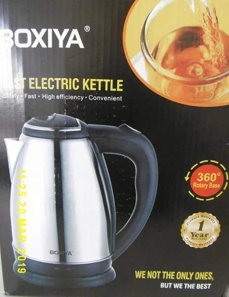 Bollitore elettrico «Fast Electric Kettle» — foto 2 dell'alert A12/0736/19