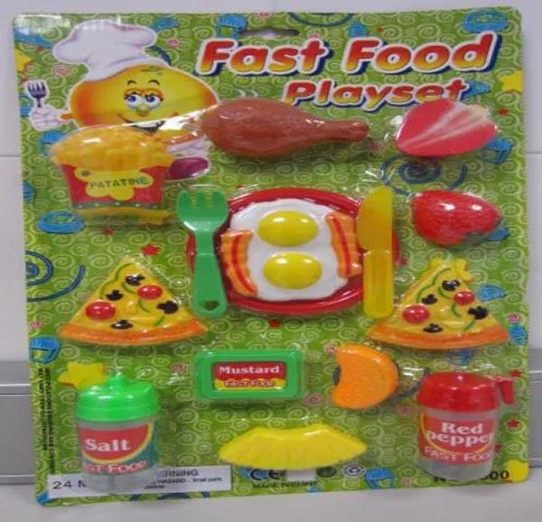 Set giochi da cucina «Fast Food Play Set, Cook Party and Tea Set» — foto 3 dell'alert A12/0789/18