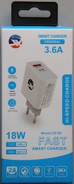 Caricabatterie USB «FAST SMART CHARGER» — foto 3 dell'alert A11/00117/21