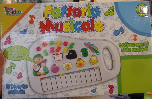 Tastiera giocattolo «Fattoria musicale» (Toys Garden)