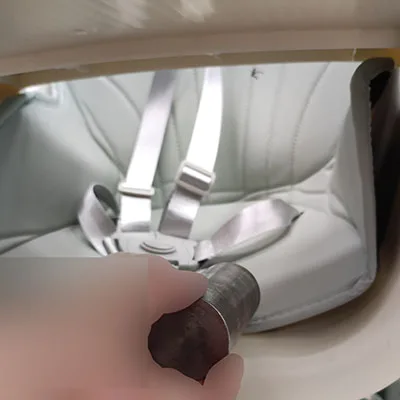 Seggiolone per bambini «Feeding chair - light green» — foto 5 dell'alert OR/00173/24