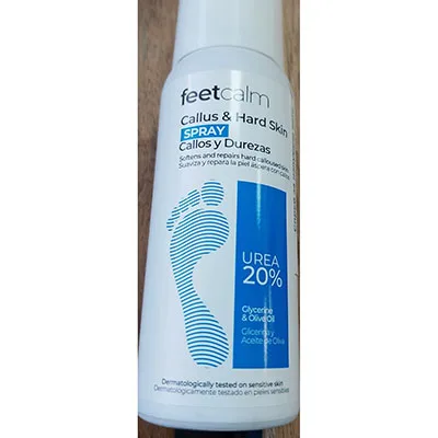 Spruzzo del callo «FEETCALM CALLUS & HARD SKIN SPRAY» — foto 1 dell'alert A12/03659/24