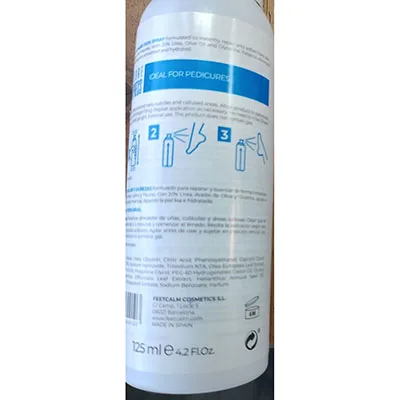 Spruzzo del callo «FEETCALM CALLUS & HARD SKIN SPRAY» — foto 2 dell'alert A12/03659/24