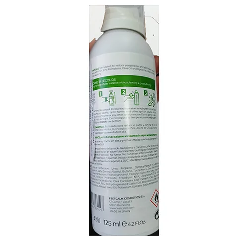 Mousse ai piedi «FEETCALM SWEATY FEET MOUSSE» — foto 1 dell'alert SR/00902/25
