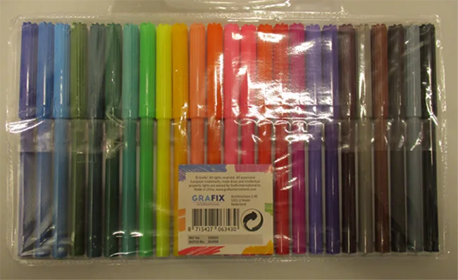 Penne di feltro «Felt pens 25 pieces» — foto 2 dell'alert A12/01414/21