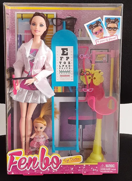 Set di bambole di plastica «Fenbo - Eye doctor» — foto 3 dell'alert A12/01578/20