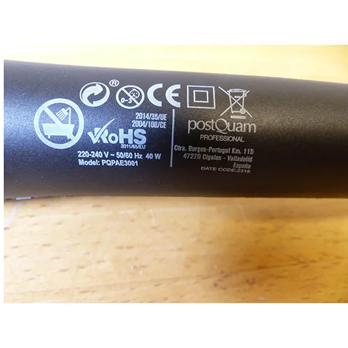 Curler per capelli «Fer à Boucler Cheveux Céramique Rose 23 mm 180 °C Boucleur/EBRZ» — foto 4 dell'alert SR/04078/25