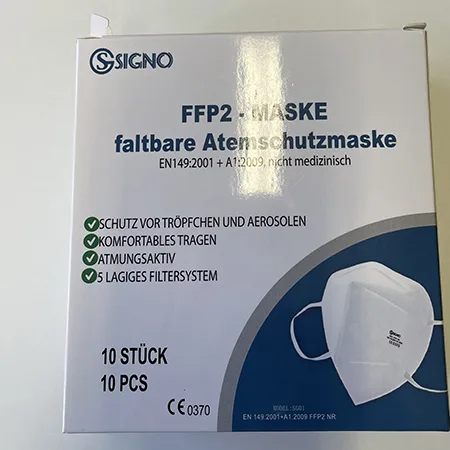 Maschera filtro antiparticolato «FFP2 - Atemschutzmaske» — foto 4 dell'alert SR/01172/26