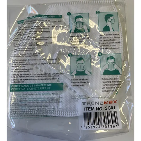 Maschera filtro antiparticolato «FFP2 - Atemschutzmaske» — foto 5 dell'alert SR/01172/26