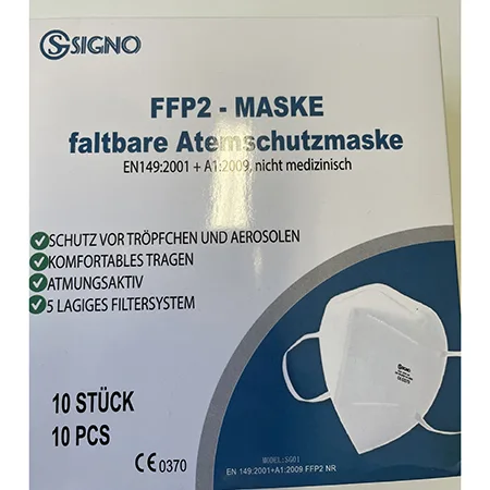 Maschera filtro antiparticolato «FFP2 - Atemschutzmaske» — foto 6 dell'alert SR/01172/26
