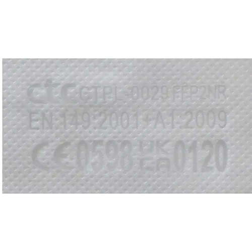 Maschera del filtro antiparticolato «FFP2 NR Filterung der Halbmaske» — foto 3 dell'alert A12/03312/24