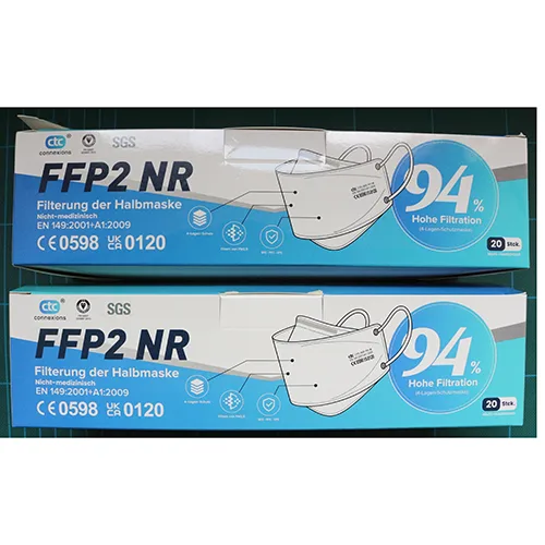 Maschera del filtro antiparticolato «FFP2 NR Filterung der Halbmaske» — foto 4 dell'alert A12/03312/24