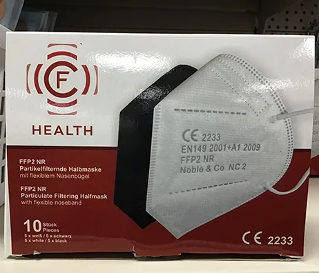 Maschera filtro antiparticolato «FFP2 NR Partikelfiltrierende Halbmaske» — foto 10 dell'alert A12/01153/23