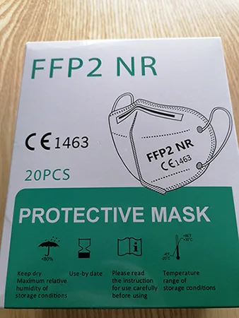 Maschera filtro particella «FFP2 NR Protective Mask» — foto 4 dell'alert A12/00452/22