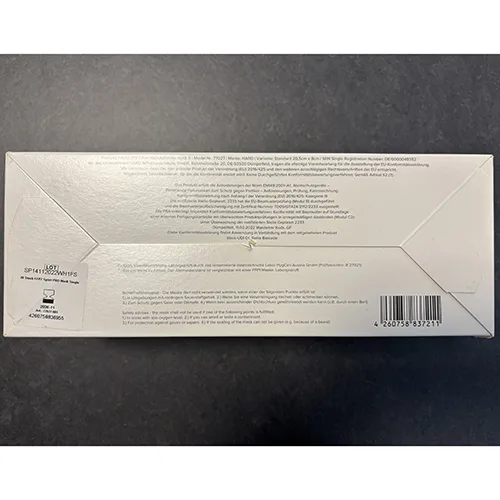 Maschera filtro antiparticolato «FFP2 NR RESPIRATOR MASK» (HARD)