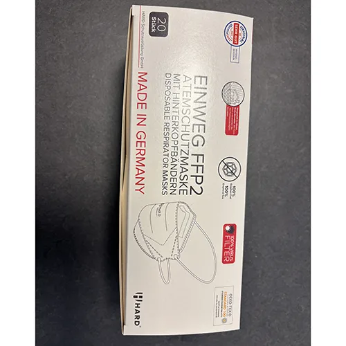 Maschera filtro antiparticolato «FFP2 NR RESPIRATOR MASK» — foto 4 dell'alert SR/02796/25