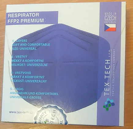 Maschera filtro antiparticolato «FFP2 Premium» — foto 2 dell'alert A12/00375/22