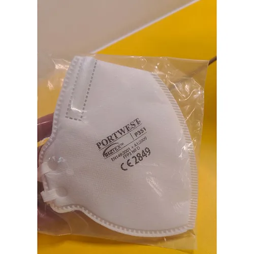 Maschera filtro antiparticolato «FFP3 Valved Dolomite Flat Folded Respirator» — foto 2 dell'alert A12/00877/24